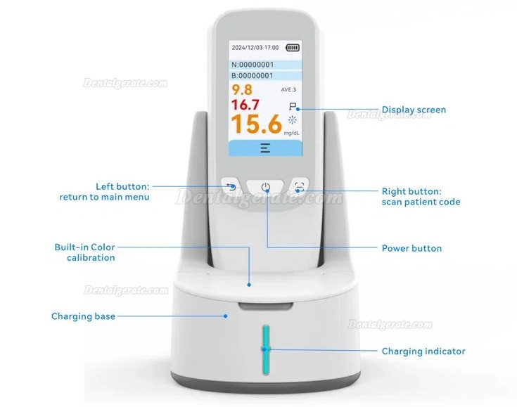 Lucky L11T Transkutane Bilirubin Messger&auml;t, Jaundice Meter